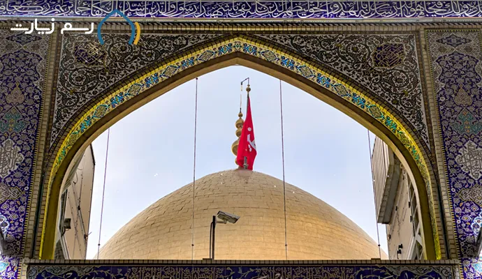 Imam-Hosein-holy-shrine-doors.