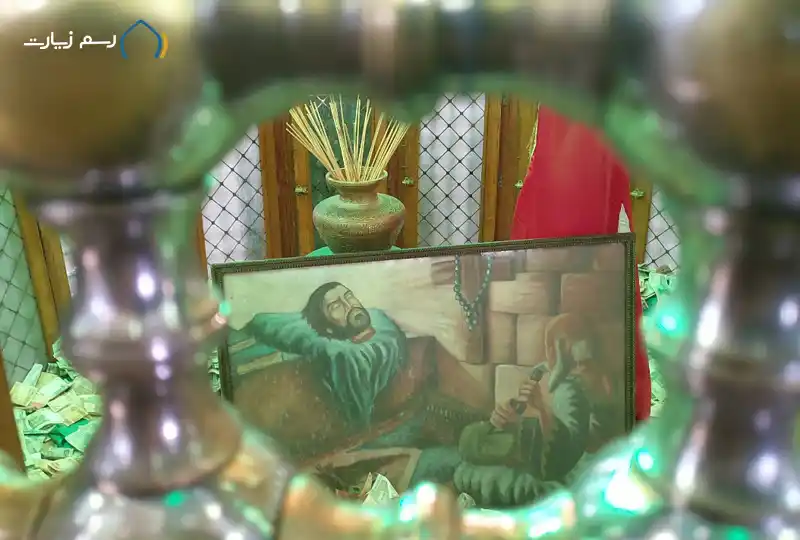 مقام راس الحسین مسجد حنانه